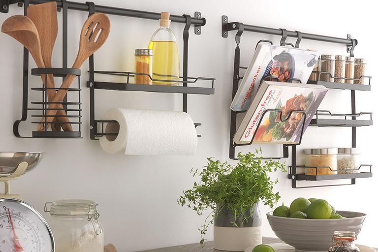 An image of a wall mounted kitchen storage unit.