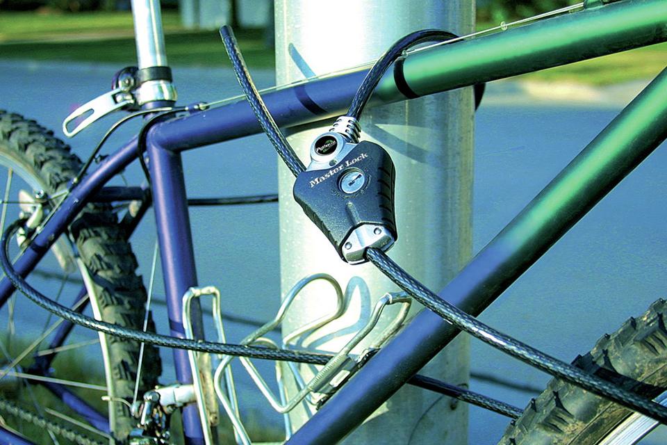 Types of bike lock.