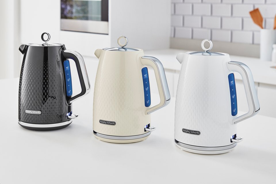 morphy richards grey kettle