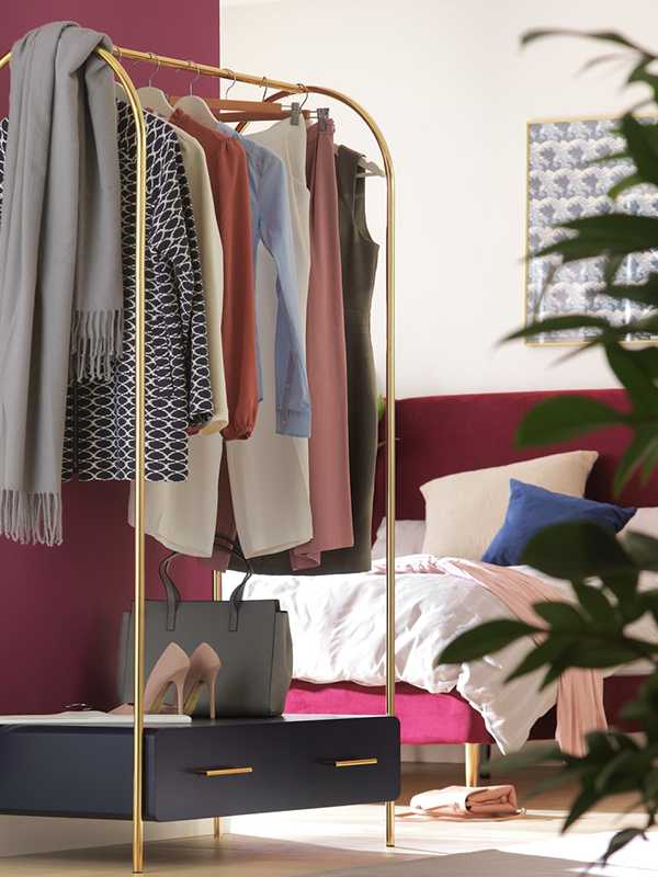 Whites Clothes rails and canvas wardrobes Argos