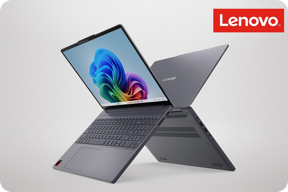 Lenovo Slim Snapdragon 16GB Laptop - Grey.