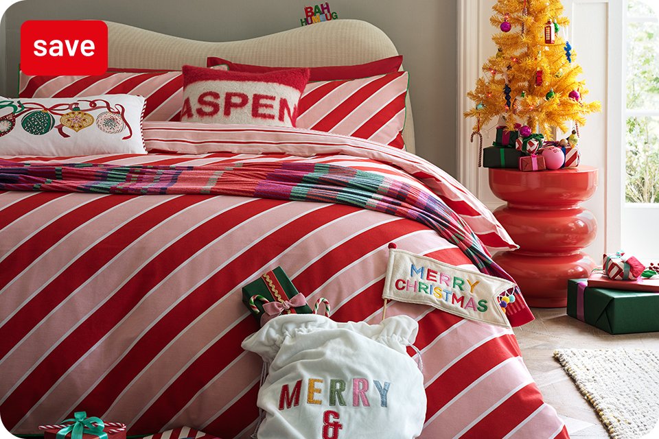 Save 25% on selected Christmas homewares. Use code MERRY25 at checkout.