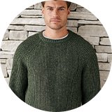 Men's knitwear.