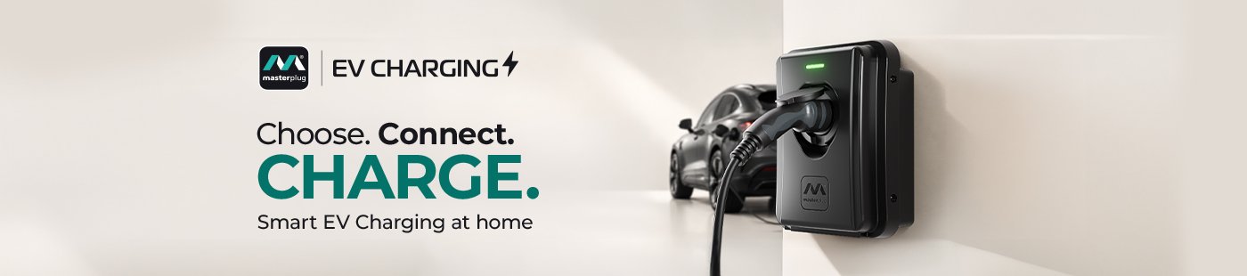 EV charging. Choose, Connect, Charge. Smart EV charging at home.