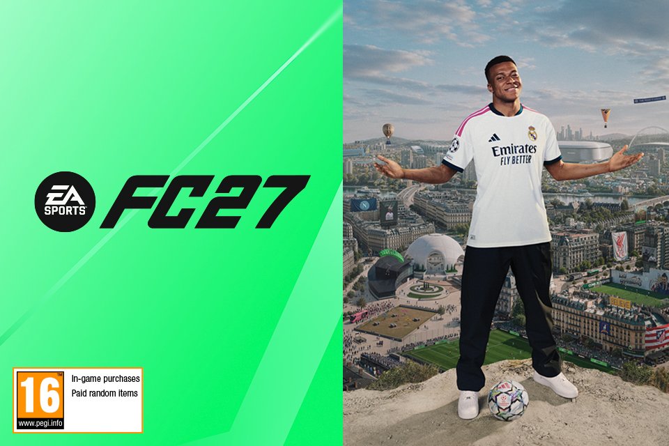 EA Sports FC 27. Welcome to the world's game.