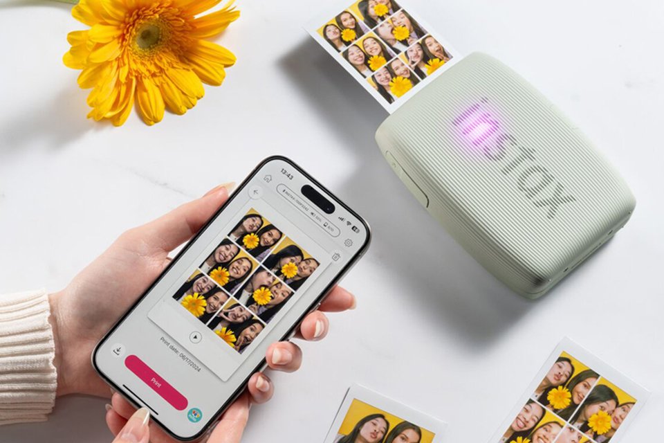 Instant cameras, film and printers.