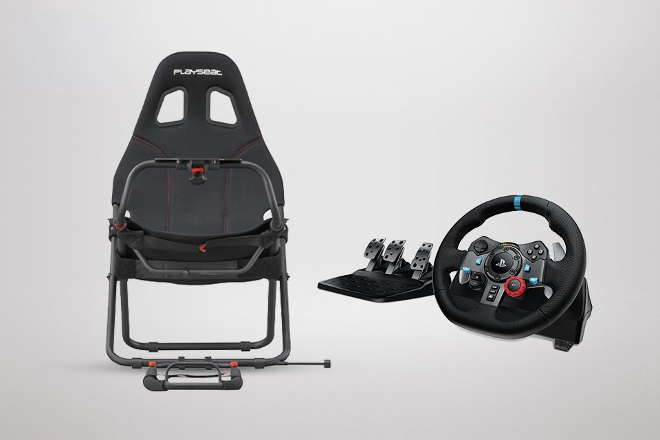 Save 10% on racing seat cockpit when bought with selected racing wheels.