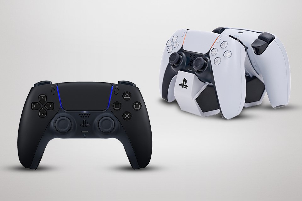 Buy a selected Playstation 5 console or controller and save 30% on a selected twin charging station.