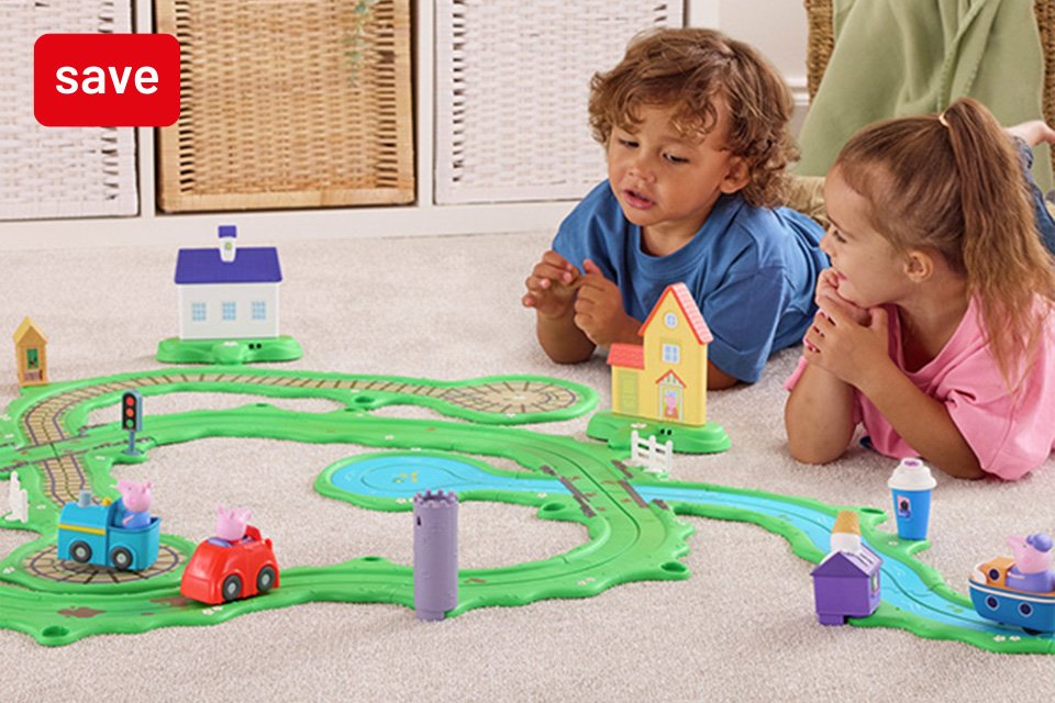 Save 50% on selected toys with code TOYS50.