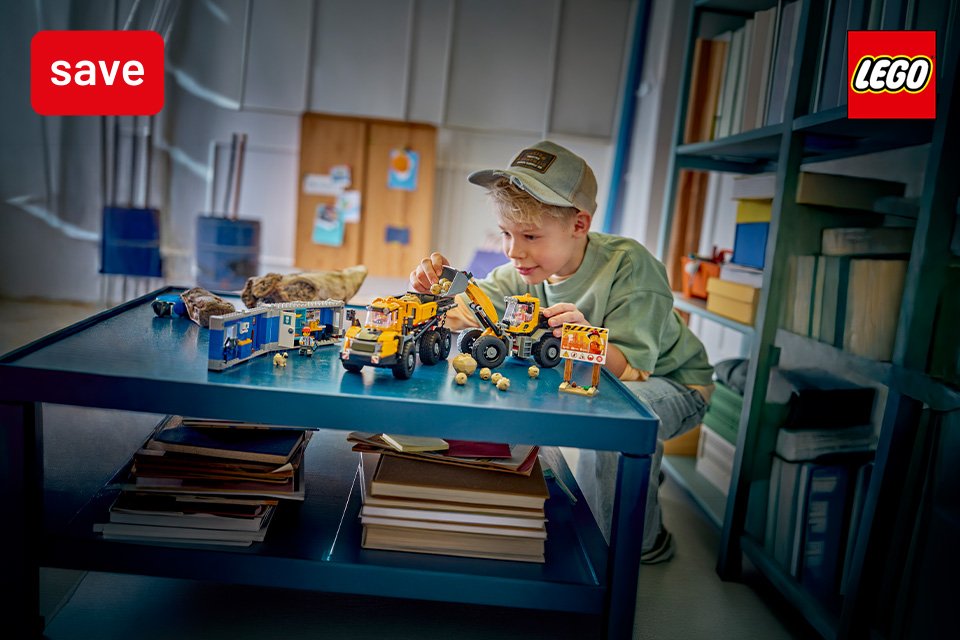 Save up to 25% off across selected LEGO® sets. Use code BDAY25