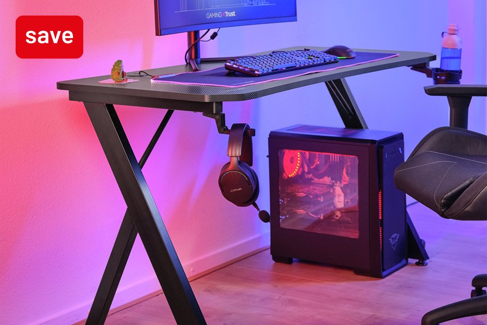 Save up to 20% on selected gaming furniture. Use codes GAMING10 or GAMING20 at checkout.