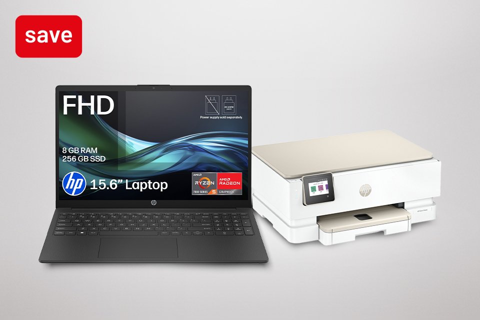 Save on selected HP computers & printers. Using codes HP10 & HP20.