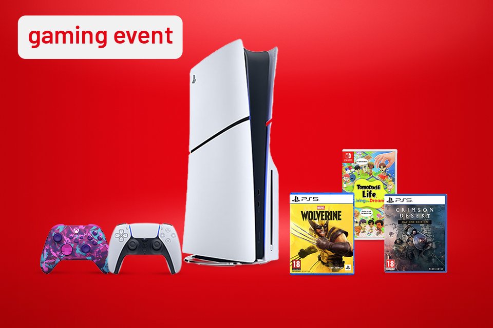 Next level gaming. With savings on consoles, furniture, accessories and all the gear you need to upgrade your setup.