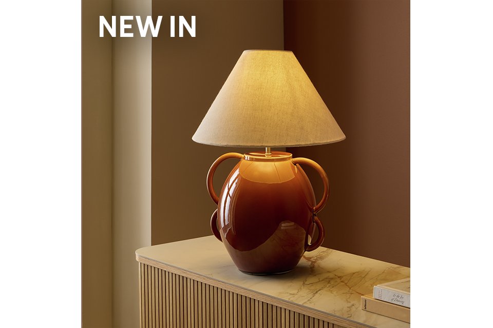Just landed. Shop new in lighting.