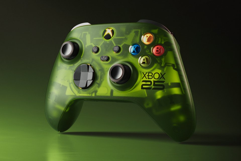Xbox X25 special edition wireless controller.