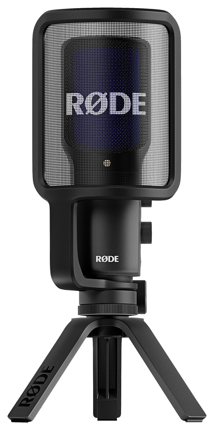 Buy Rode NT-USB Plus USB Microphone - Black | USB microphones | Argos