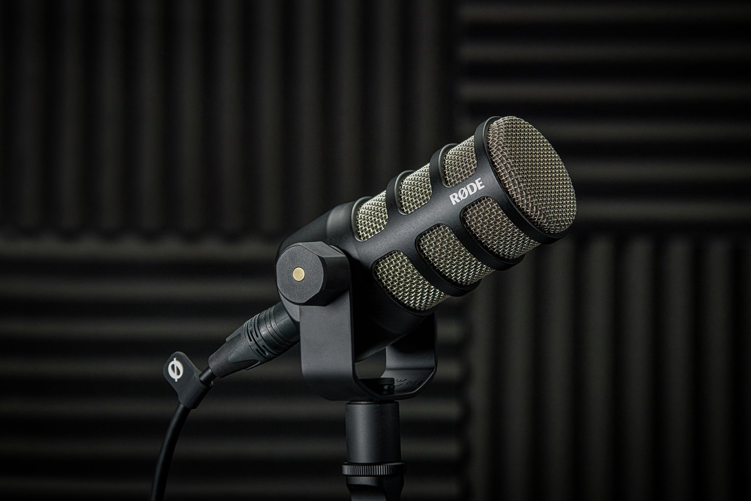 Buy Rode PodMic Dynamic Broadcast Microphone - Black | USB