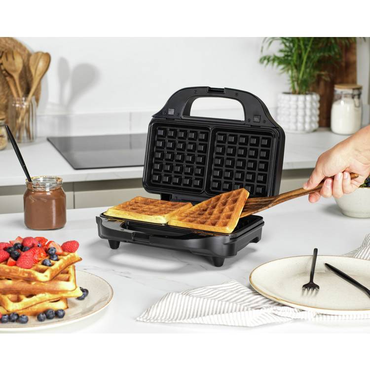 Salter EK6341MBLK Kuro XL 3-in-1 Snack Maker - Black 0