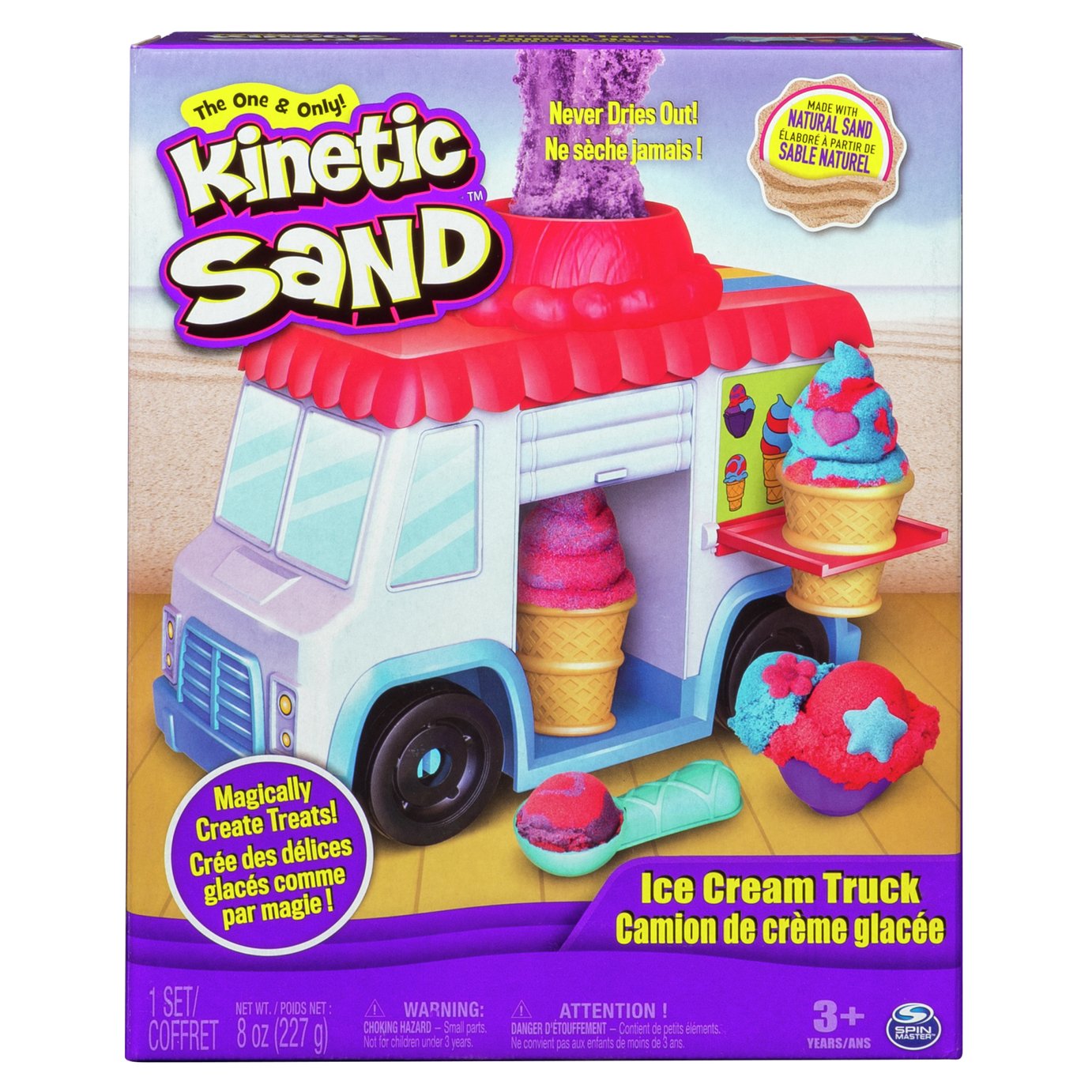 Kinetic Sand Ice Cream Truck Playset