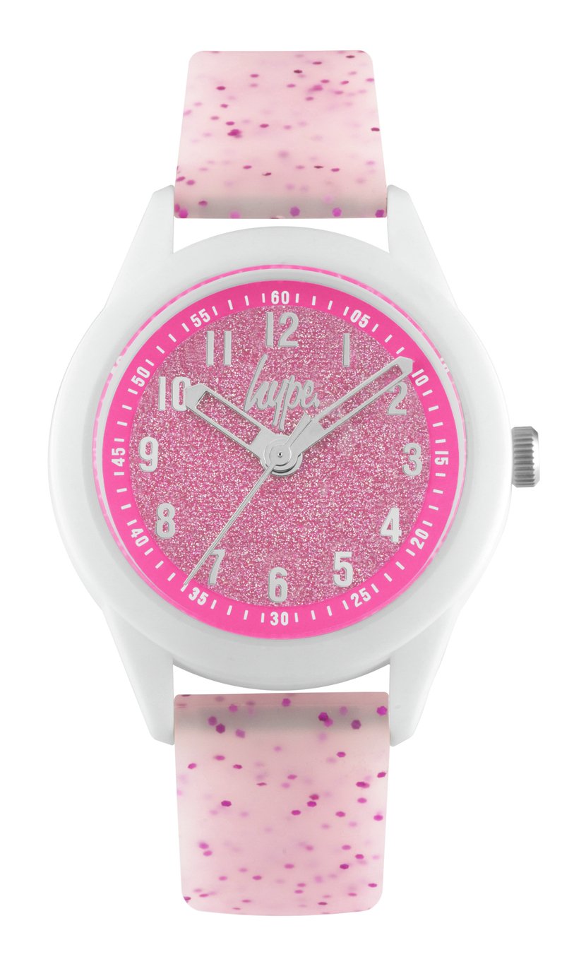 Hype  White and Pink Silicone Strap Watch Review