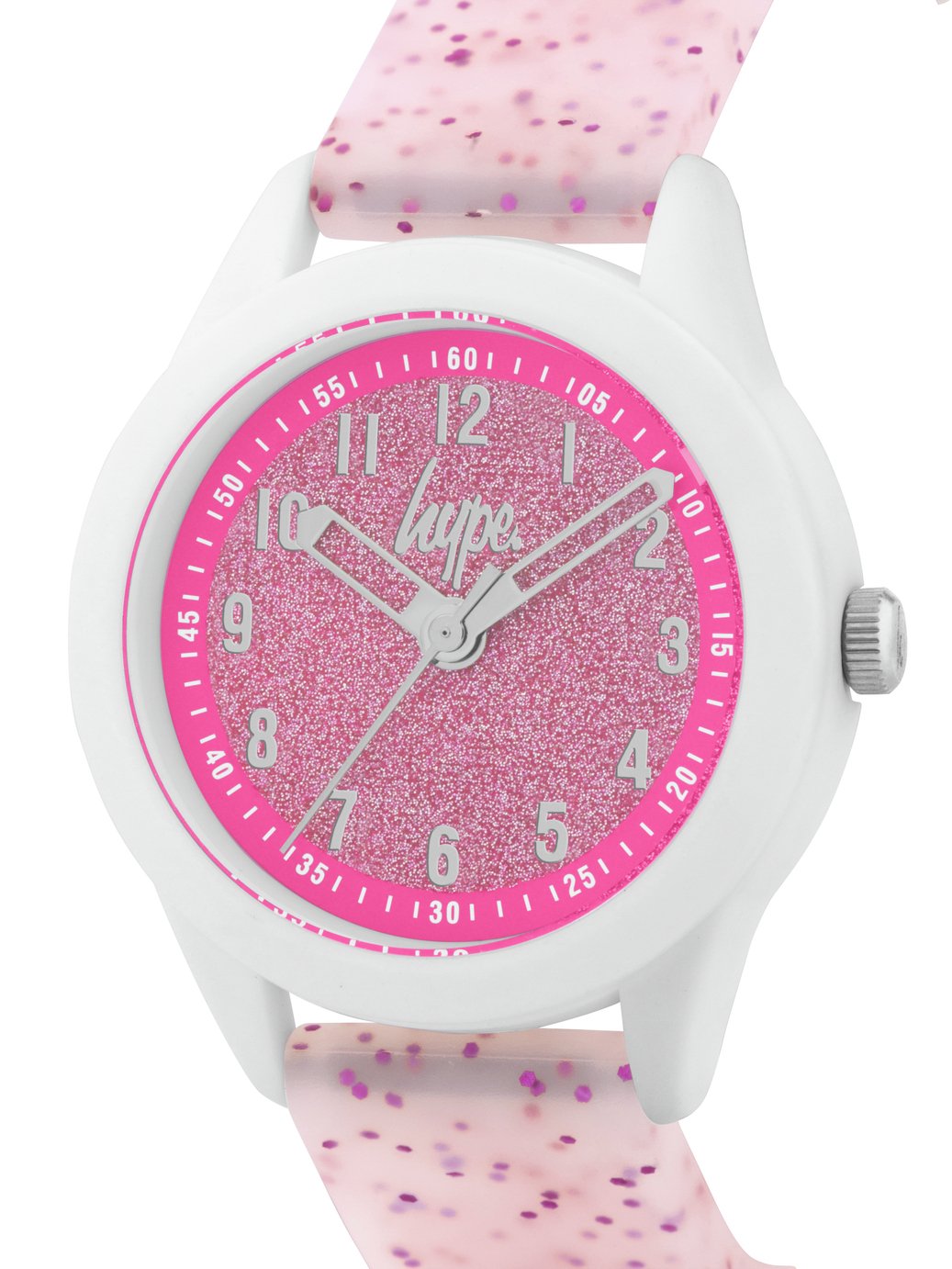 Hype  White and Pink Silicone Strap Watch Review