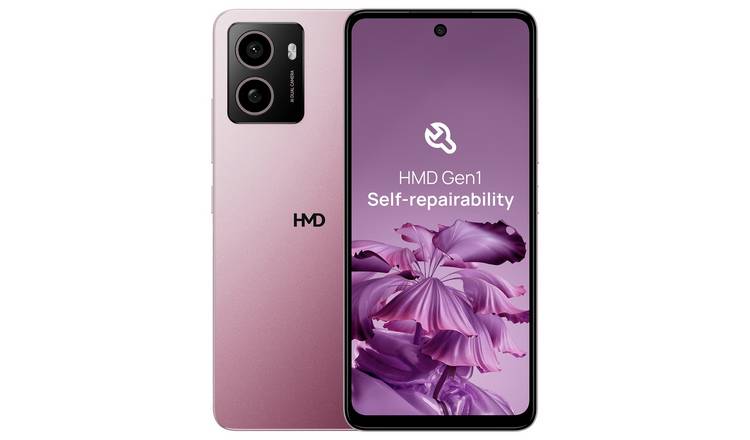 SIM Free HMD Pulse 64GB Mobile Phone - Dreamy Pink