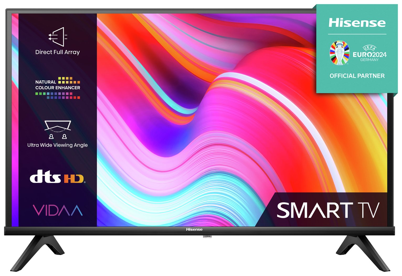 Hisense 32 Inch 32A4KTUK Smart HD Ready HDR LED Freeview TV