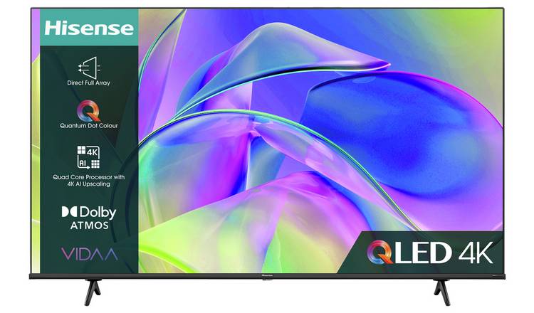 Buy Hisense 50 Inch 50E78KQTUK Smart 4K UHD HDR QLED