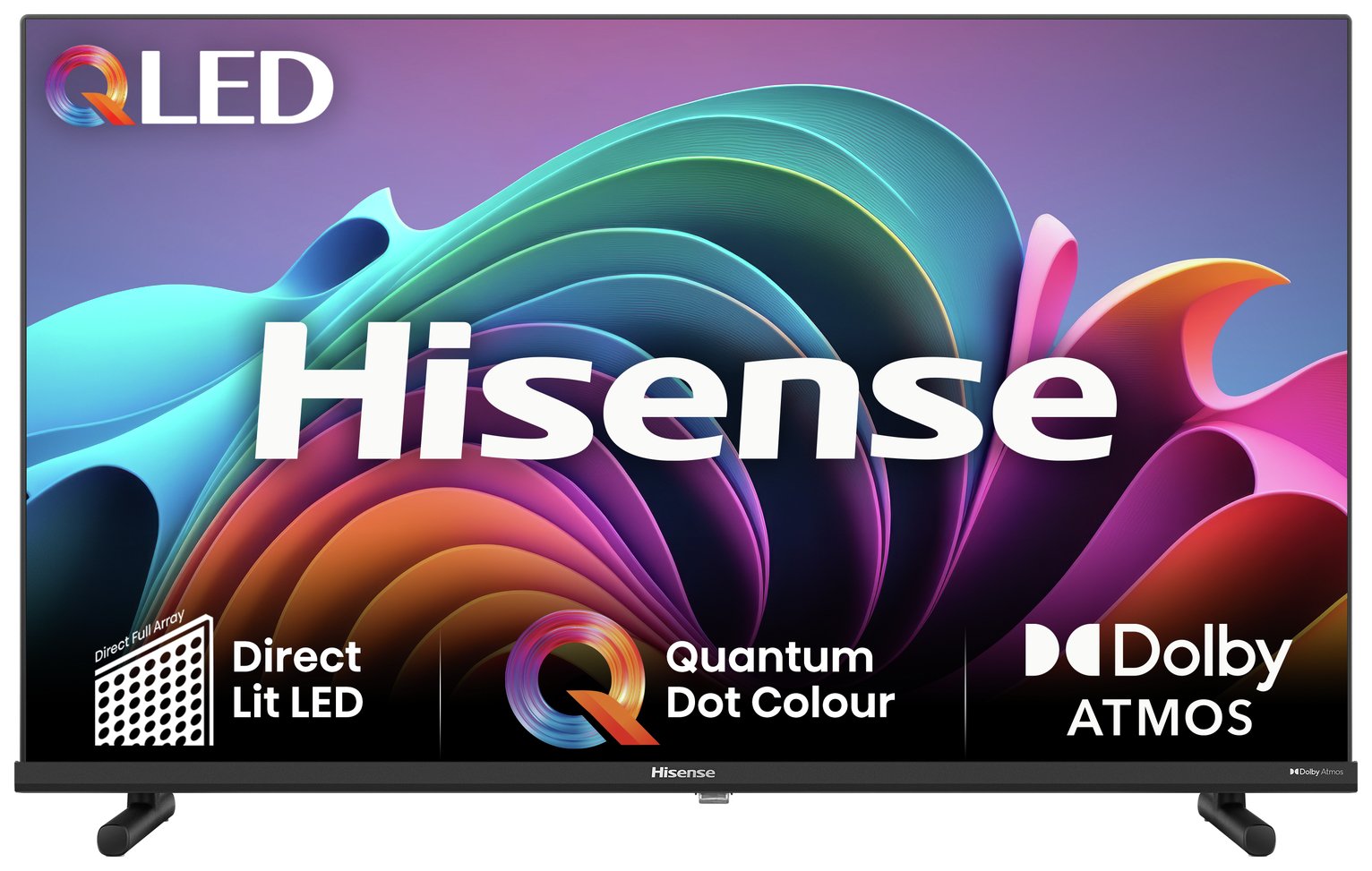 Hisense 32Inch 32A5KQTUK Smart HD Ready HDR QLED Freeview TV