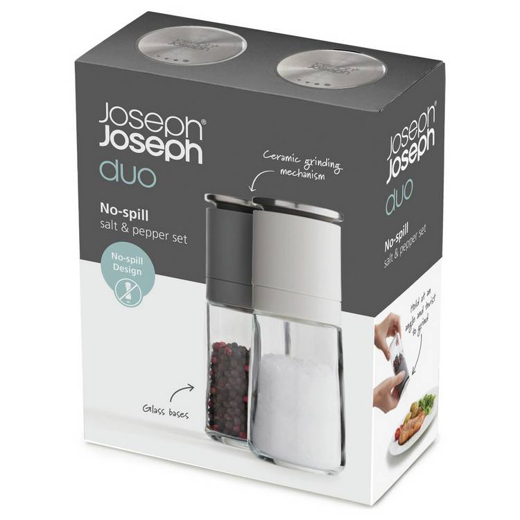 Joseph Joseph Duo No - Spill Salt and Pepper Mill Set 0