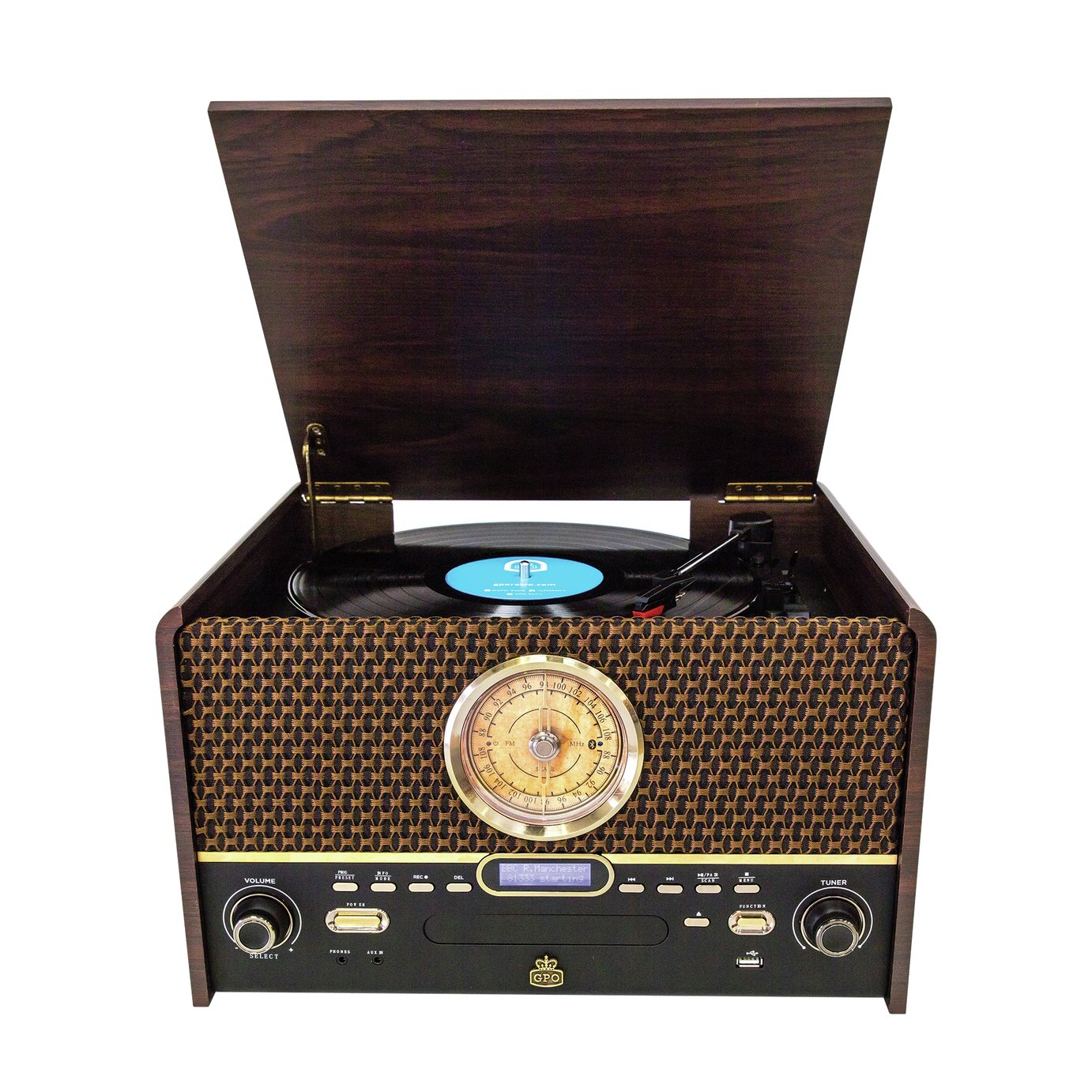 GPO Chesterton DAB Retro Music Centre Reviews - Updated September 2024