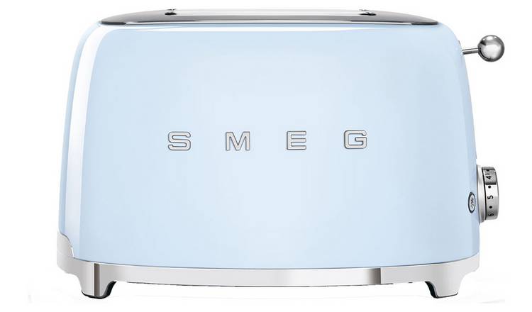 Buy Smeg TSF01PBUK 50 s Style Retro 2 Slice Toaster Blue Argos