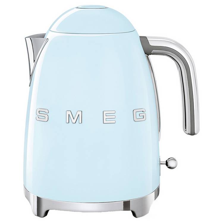 Smeg KLF03PBUK 50's Style Retro Kettle - Blue 0