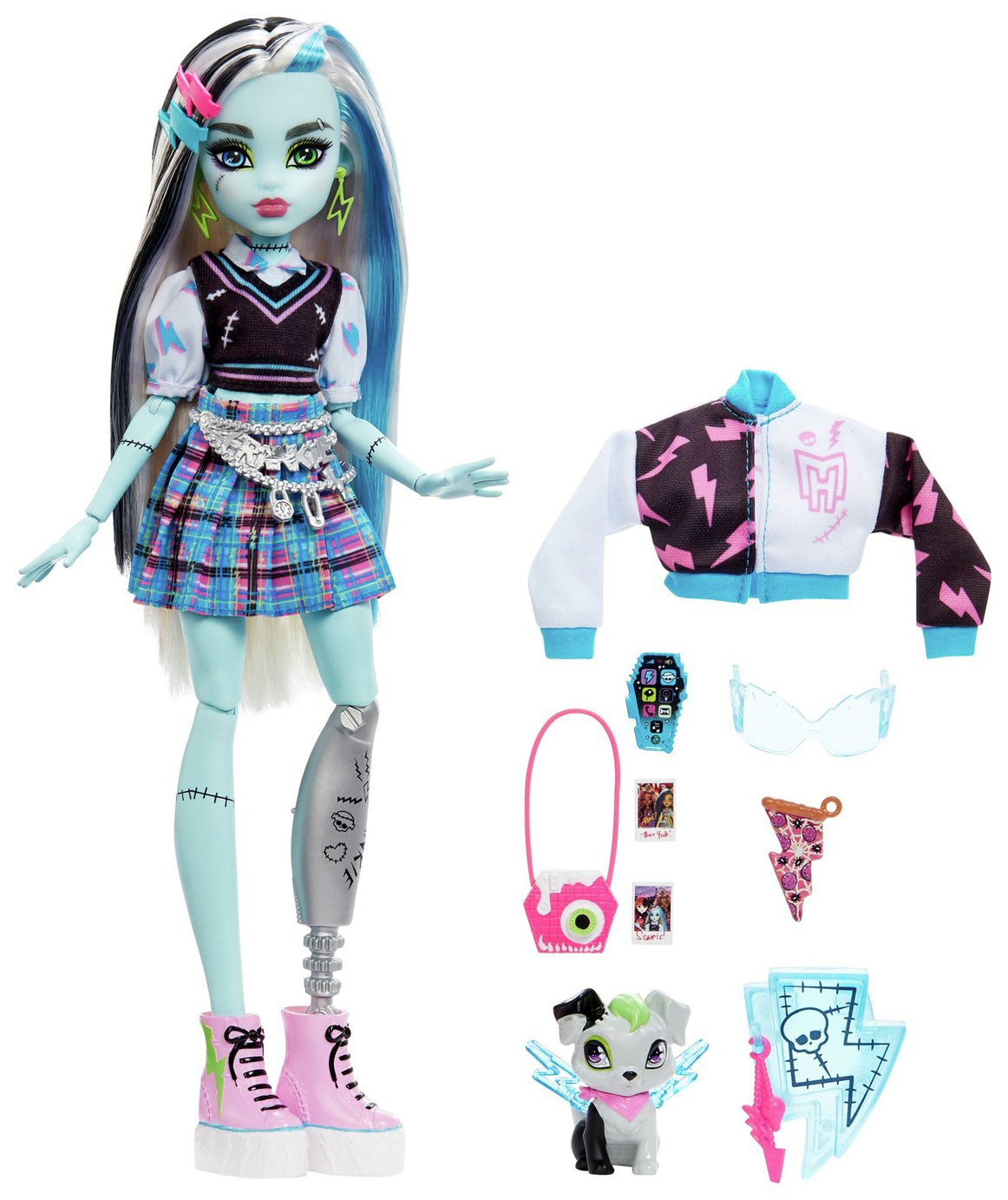 Monster High Frankie Stein Doll and Accessories