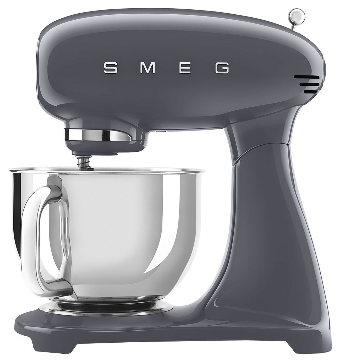 Smeg SMF03GRUK 50's Style Retro Food Mixer with Stand - Grey