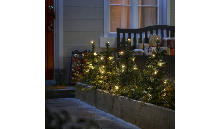 Habitat Pack of 4 Christmas Tree Path Finder Lights