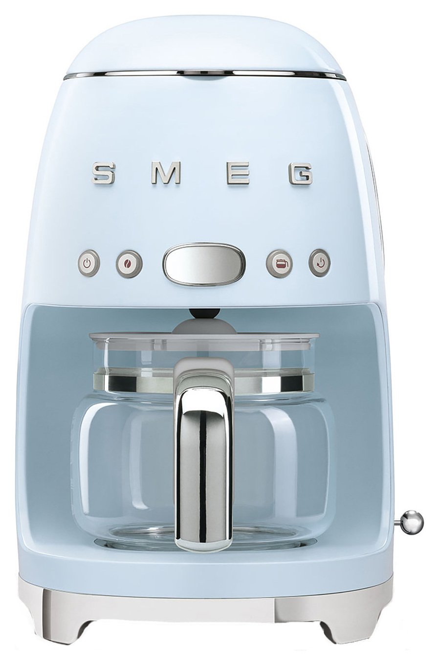 Smeg DCF02PBUK 50's Style Retro Filter Coffee Machine - Blue
