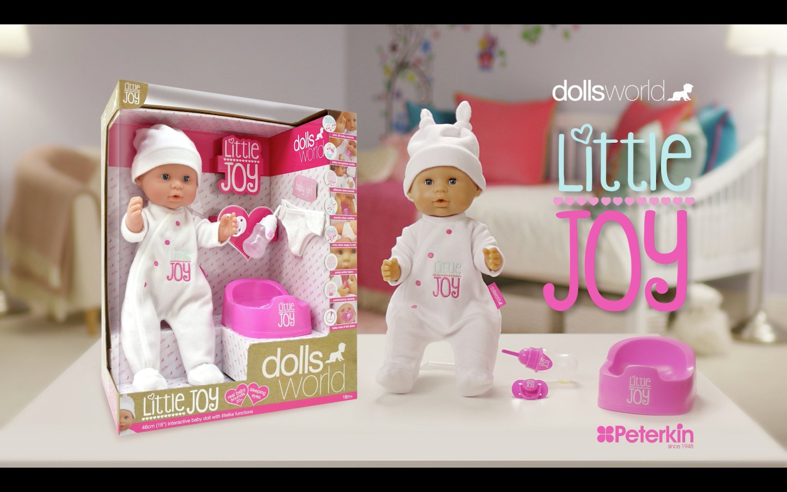 Little Joy White Clothes Doll Review