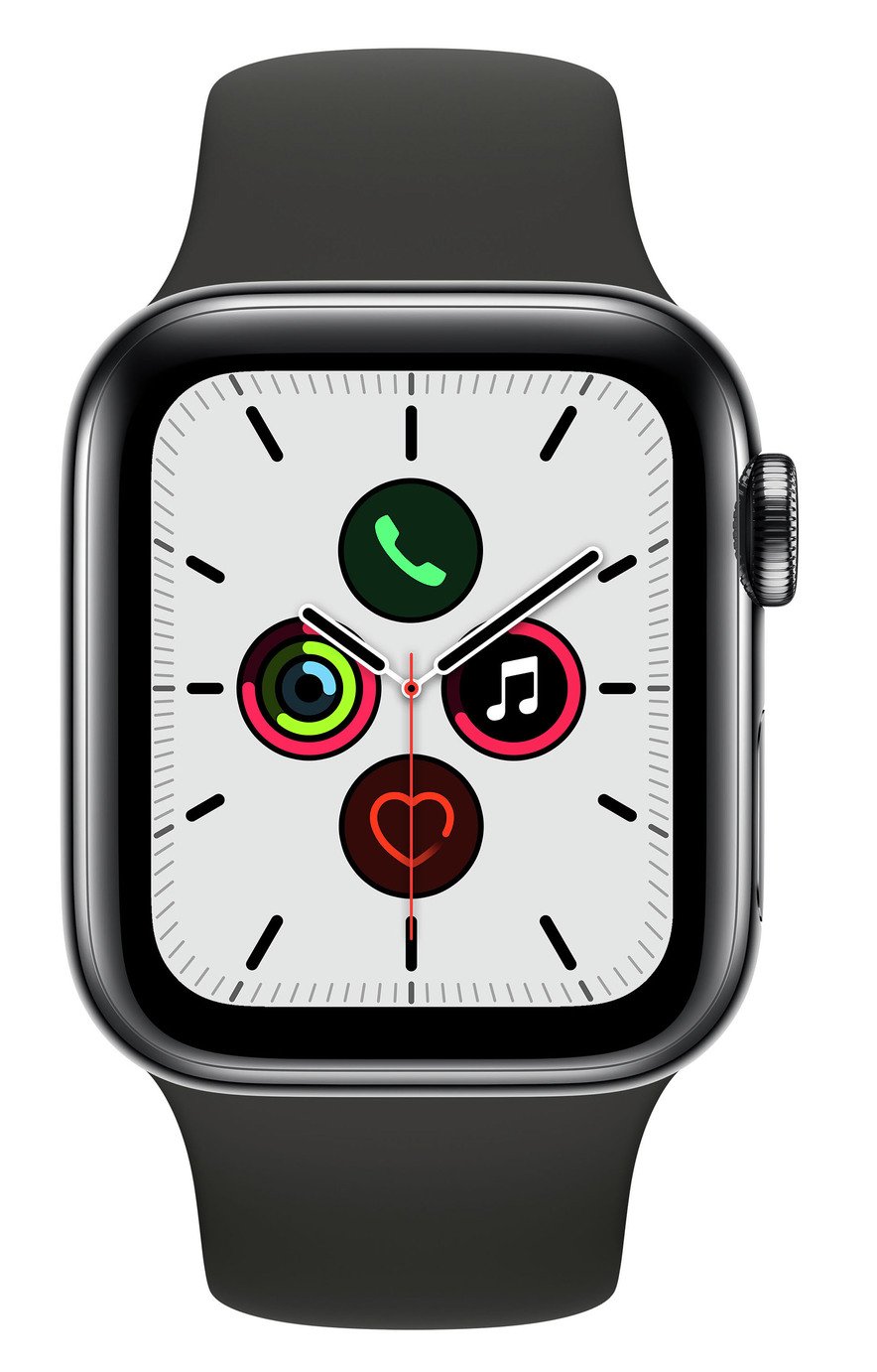 Apple Watch S5 Cellular 40mm Black S Steel / Black Band Review