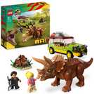 Lego jurassic shop world triceratops