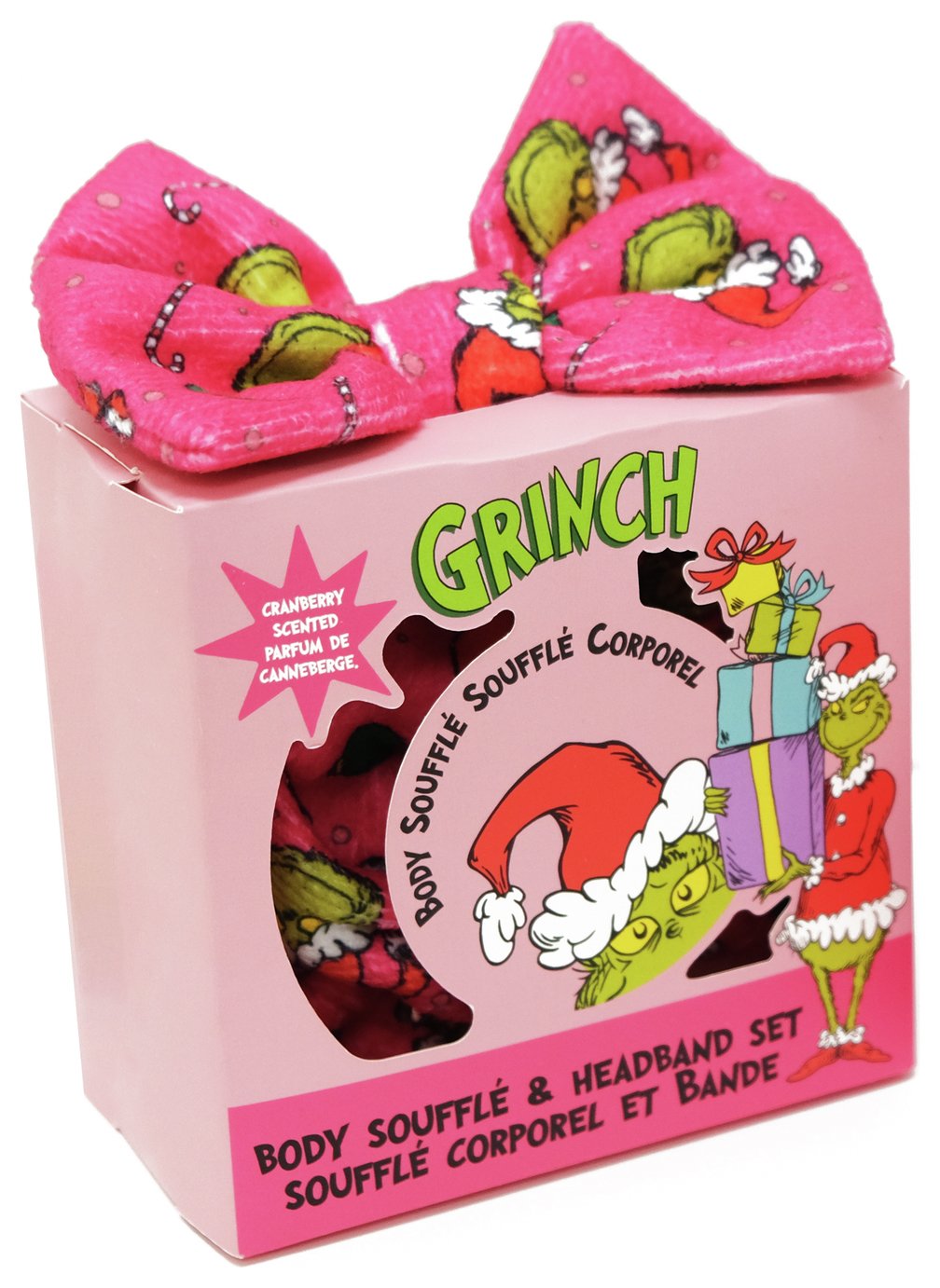 The Grinch Souffle and Headband Set