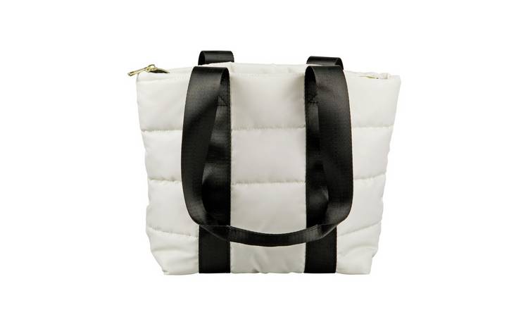 Quilted lunch clearance bag