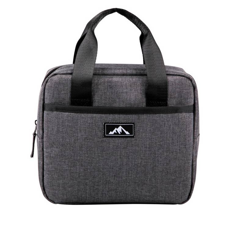 Home Slate Grey and Black Lunch Bag 0