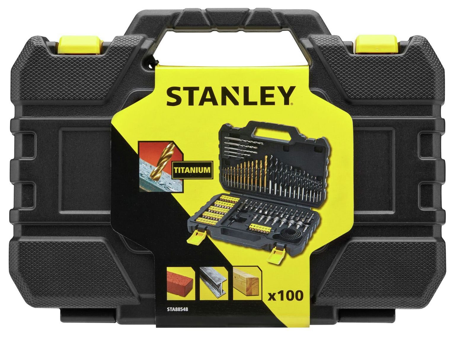 Stanley 100 Piece Drill Bit Set