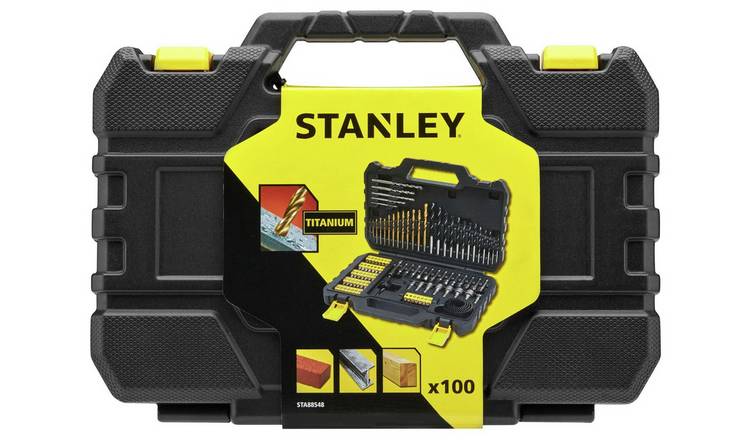 Stanley 100 Piece Drill Bit Set