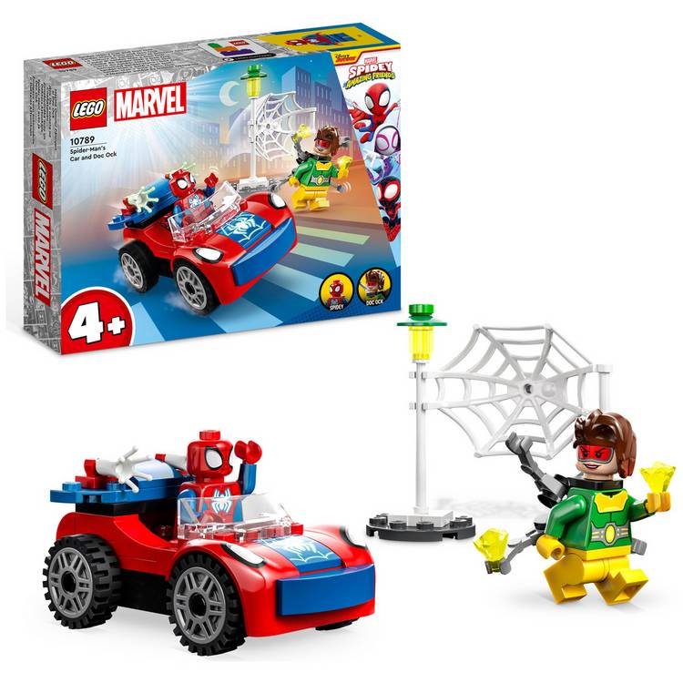 LEGO Marvel Spider-Man's Car and Doc Ock Building Toy 10789 0
