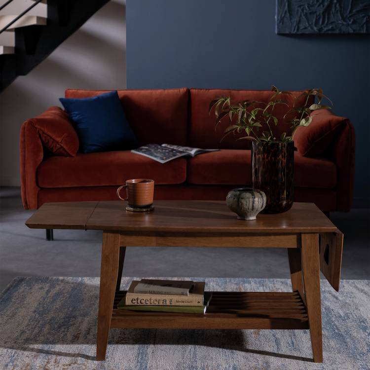 Argos Home Butterfly Coffee Table - Walnut 0