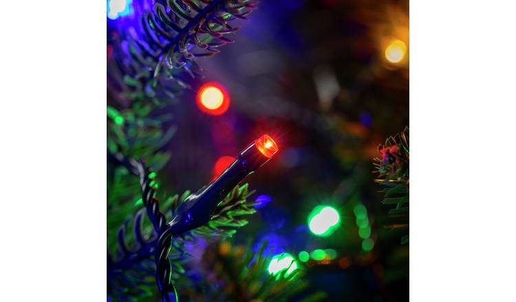 Habitat 160 Multicoloured LED Christmas Tree Lights