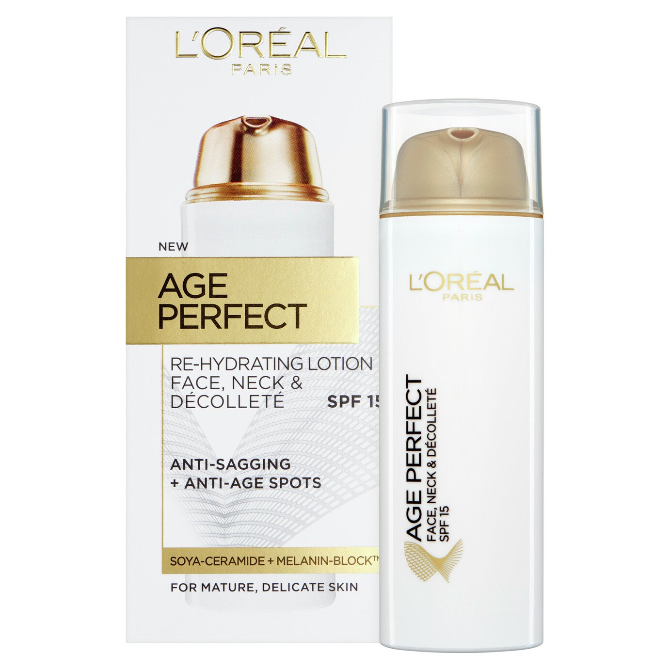 L'Oreal Paris Skin Age Perfect Face & Neck SPF15 Cream -50ml