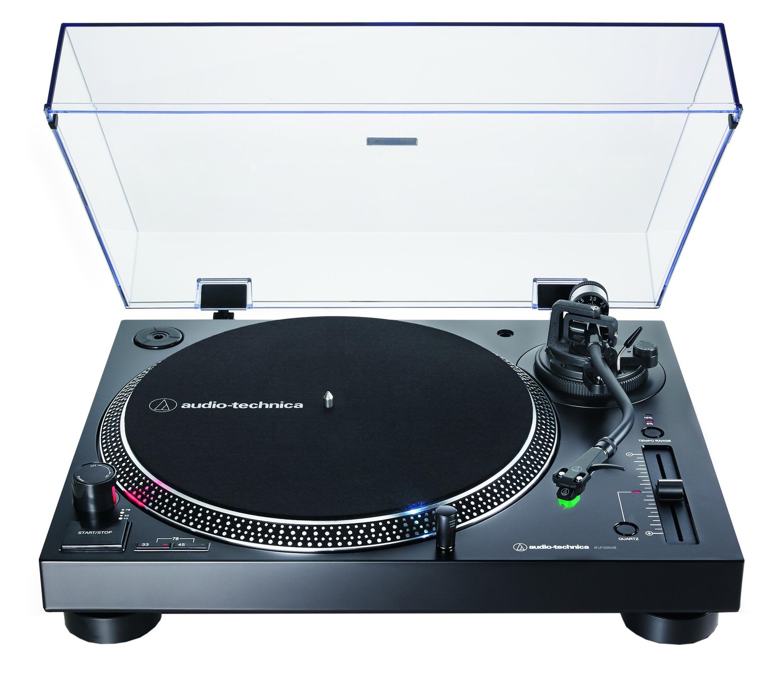 Audio-Technica AT-LP120XUSBBK Direct-Drive Turntable - Black